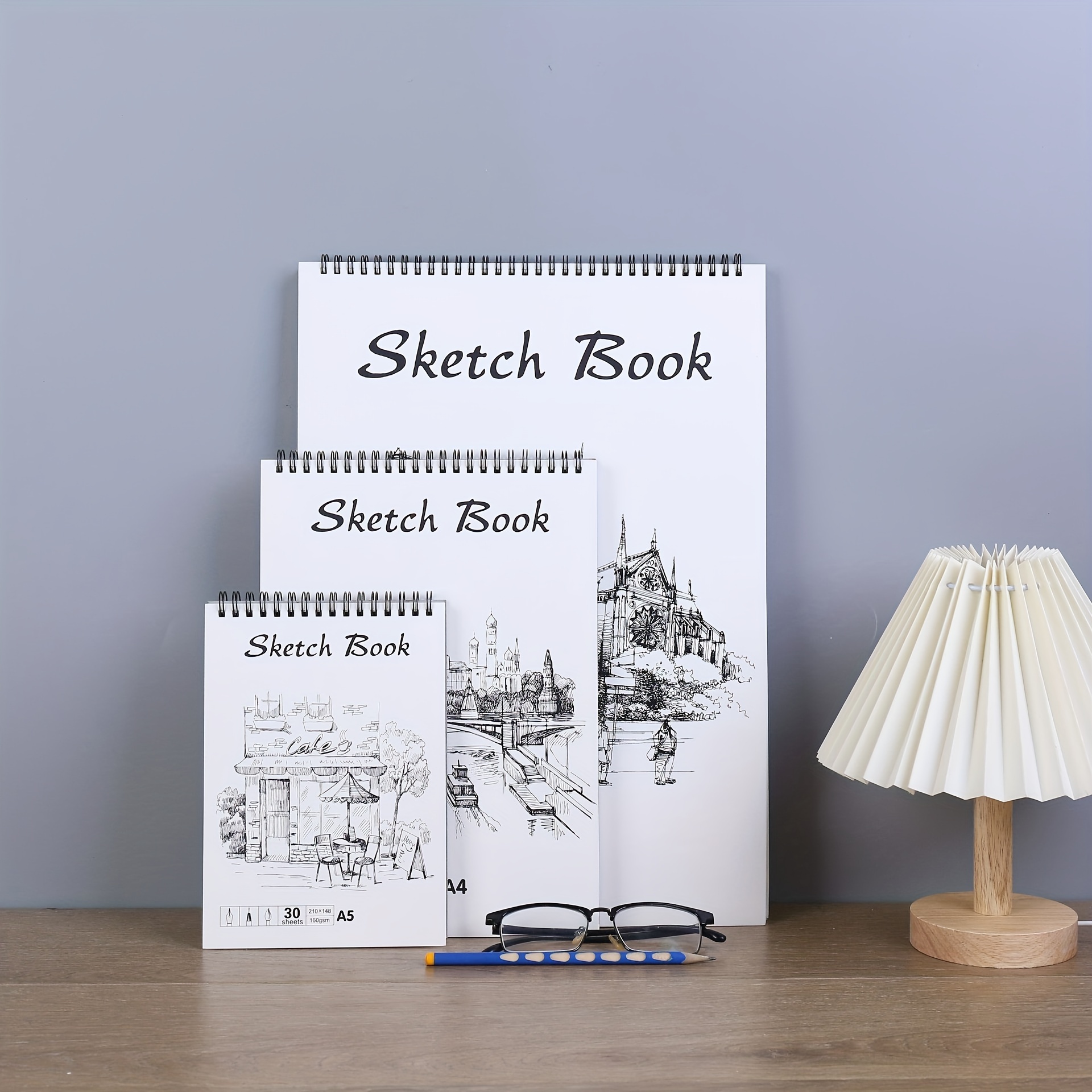 My Sketchbook - Kids Sketchbook - 120 Plain Paper Pages For Drawing -  Writing - Doodle - Creative Drawing - Kids Gift Idea