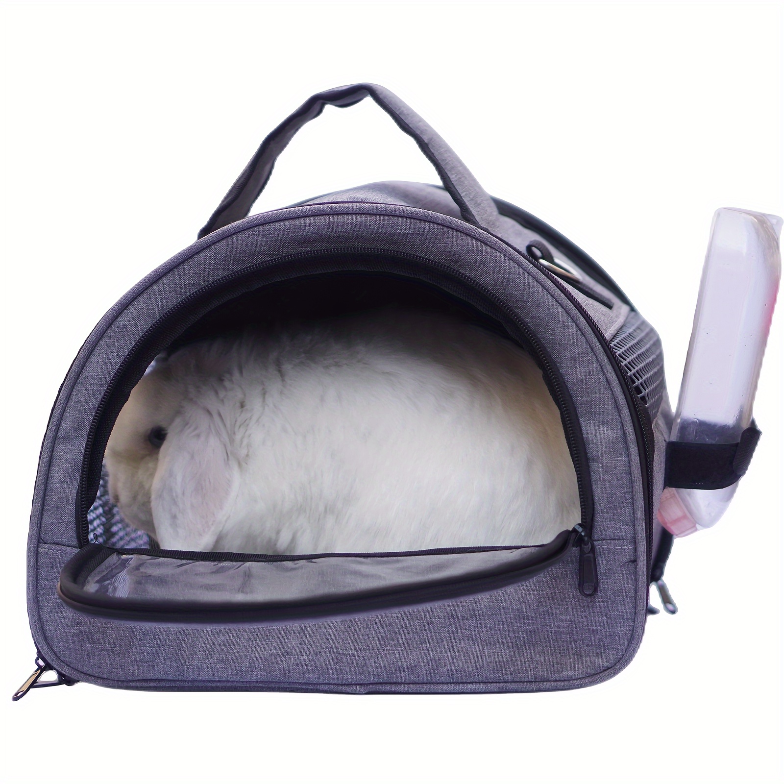 Guinea Pig Carrier, Small Pet Carriers for Rabbit Hamster Bird Bunny  Bearded Dragon Kitty and Etc. Animal Bag with Stable Handle and Waterproof  Pad