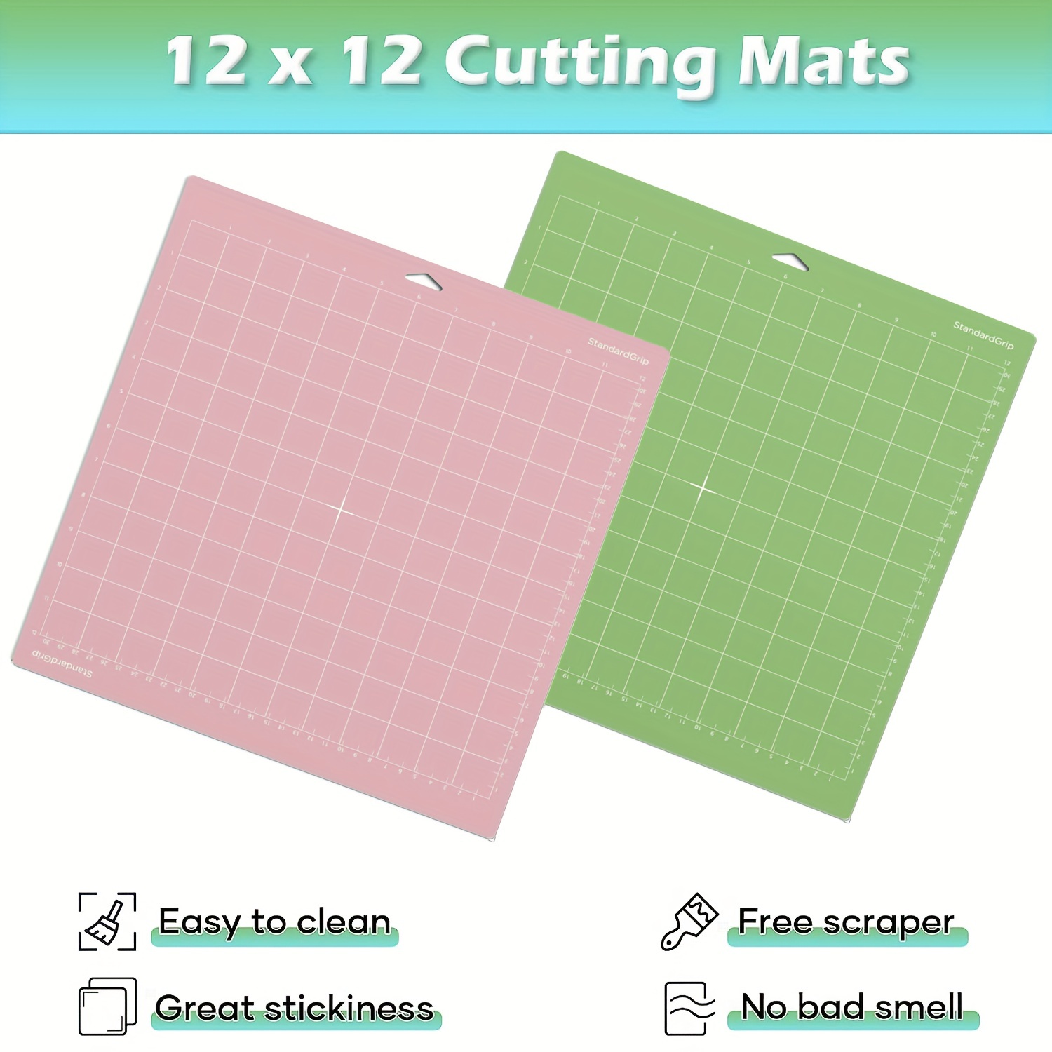 3 Pack Standard Grip Mat 12x12, Reusable Cutting Mats for Crafts, Cutting  Mats for Maker 3/Maker/Explore 3/Air 2/Air/One