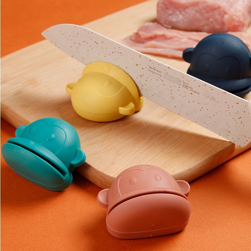 Multi-function Cute Kitchen Sharpener Knife Blade Sharpening Stone