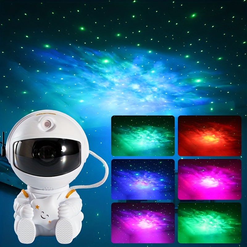 Star Projector Bedroom Astronaut Light Projector Galaxy - Temu