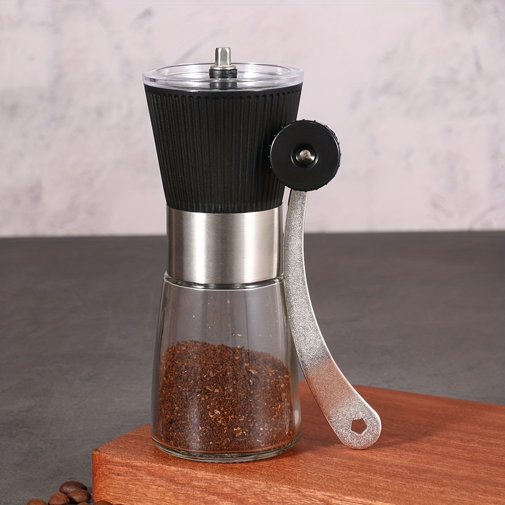 1pc Electric Mini Coffee Grinder Manual Blender Mini Hand-Cranked Coffee  Bean Grinder Household Small Bean Grinder Portable Freshly Ground Coffee  Machine Hand-Cranked Bean Grinder Stainless Steel Coffee Grinder Coffee  Tools Coffee Accessories