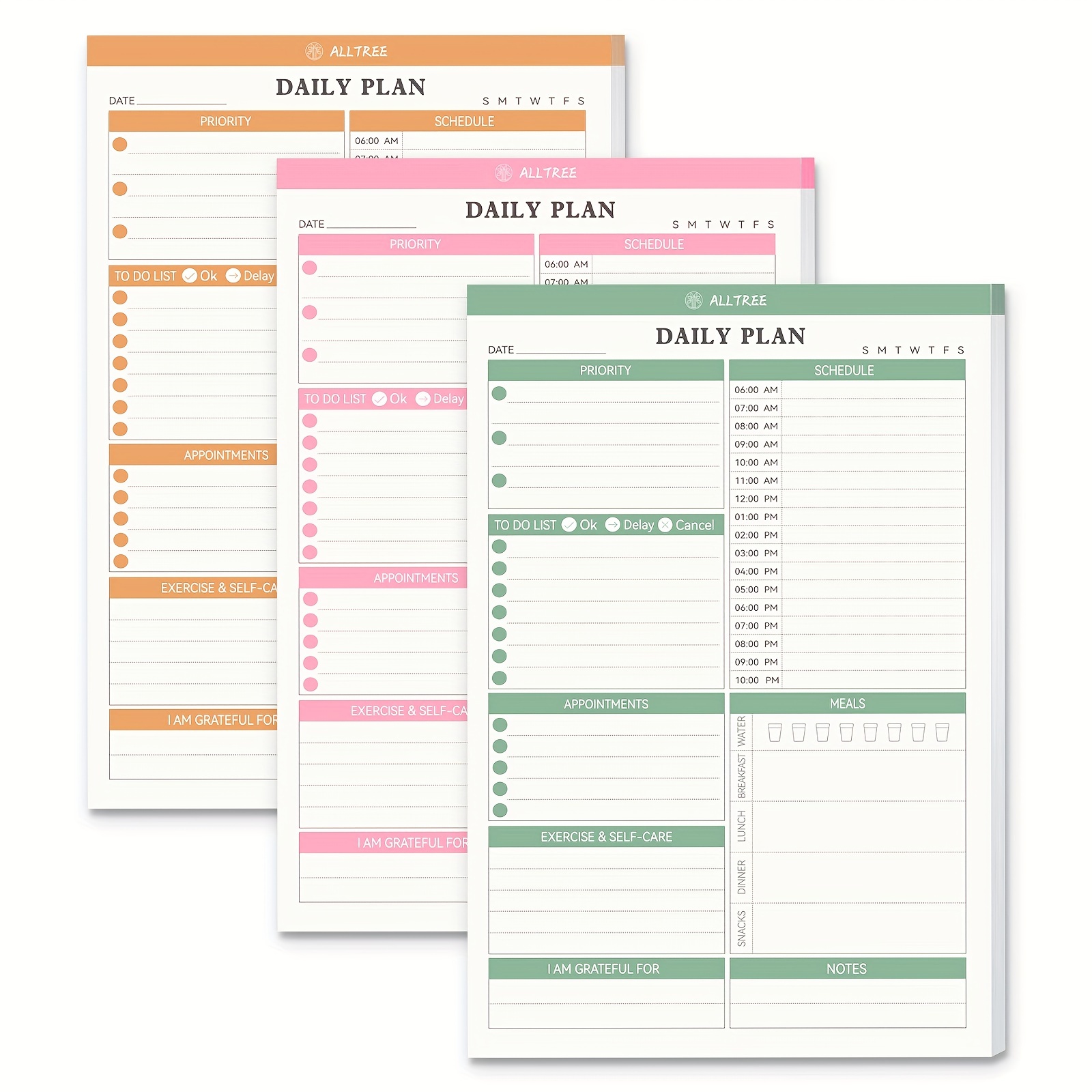 Daily To Do List Notebook For Work Undated Schedule - Temu