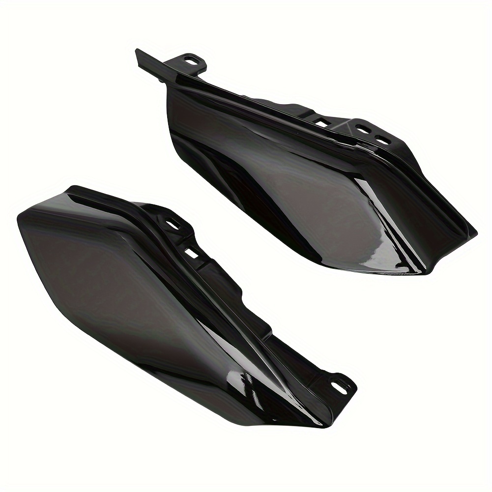 Image of Motorcycle Gloss Black Mid-frame Air Heat Deflector Fairing For Touring Street Road Glide Cvo 2017-2022