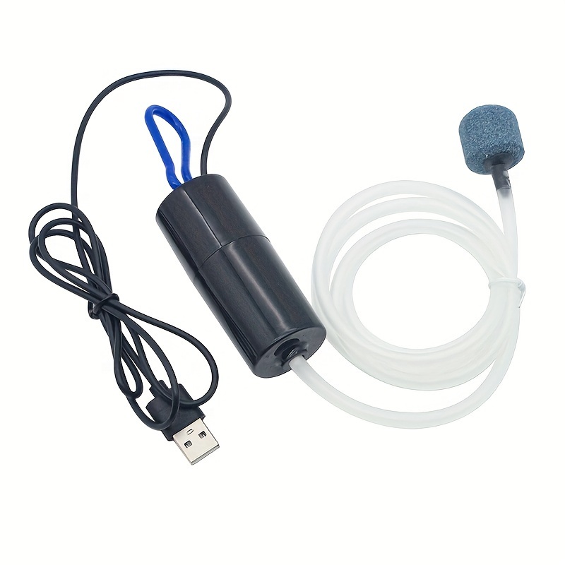 Portable Mini USB Aquarium Fish Tank Oxygen Air Pump Mute Energy Saving  Supplies Aquatic Terrarium Filter Fish Tank Accessories 