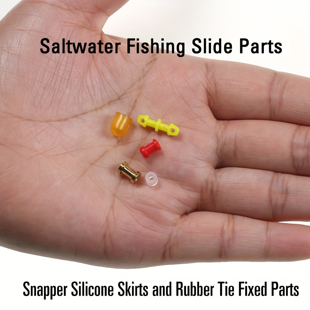 Saltwater Fishing Copper/plastic Slide Parts Snapper - Temu