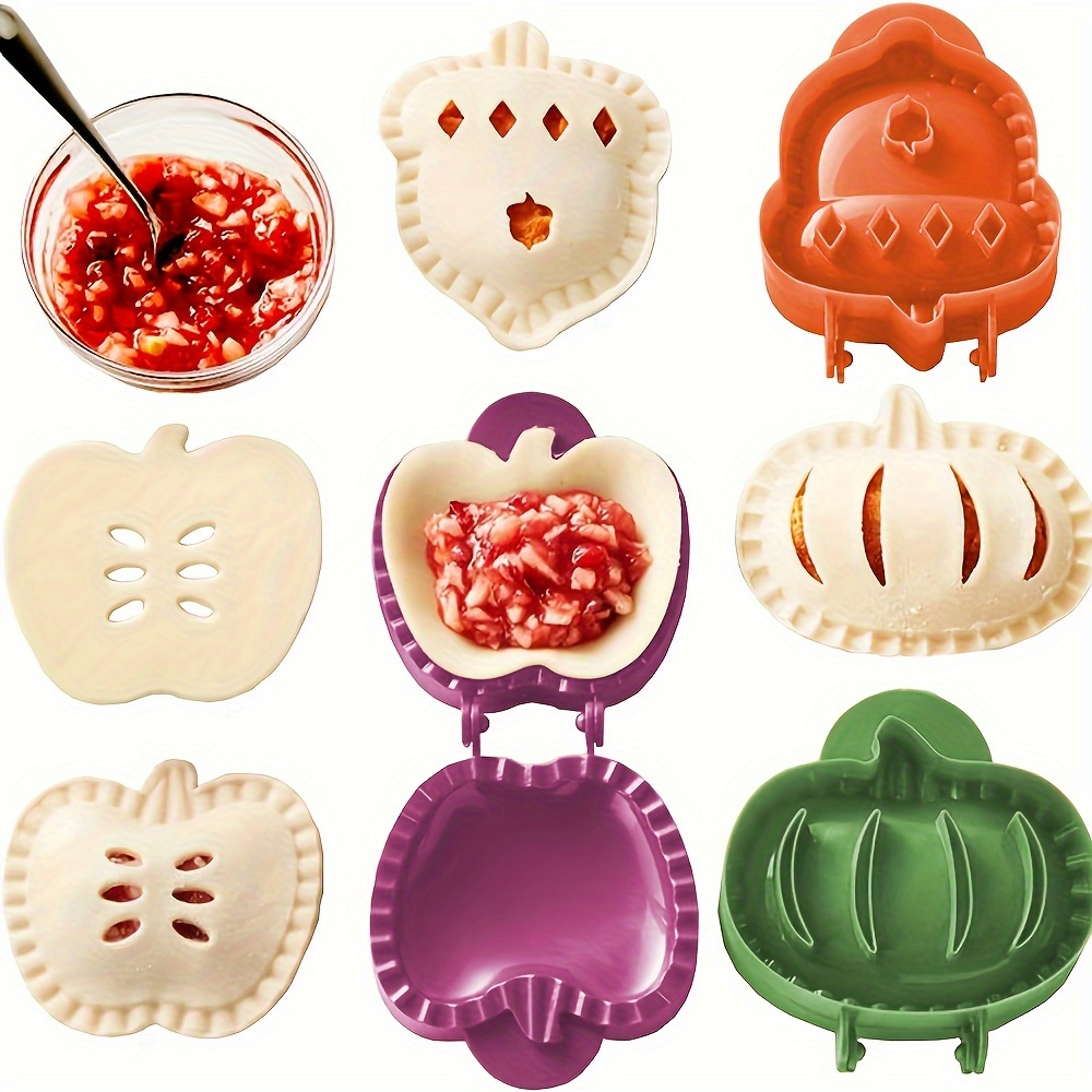 1/2pcs Hand Pie Maker Mini Fox And Owl Dough Presser Lattice Pie Top Cutter  Mold