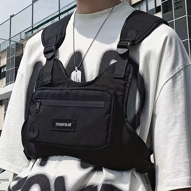 

Rig Chest Bag Men Hip Hop Streetwear Large Capacity Waist Bag For Men And Women