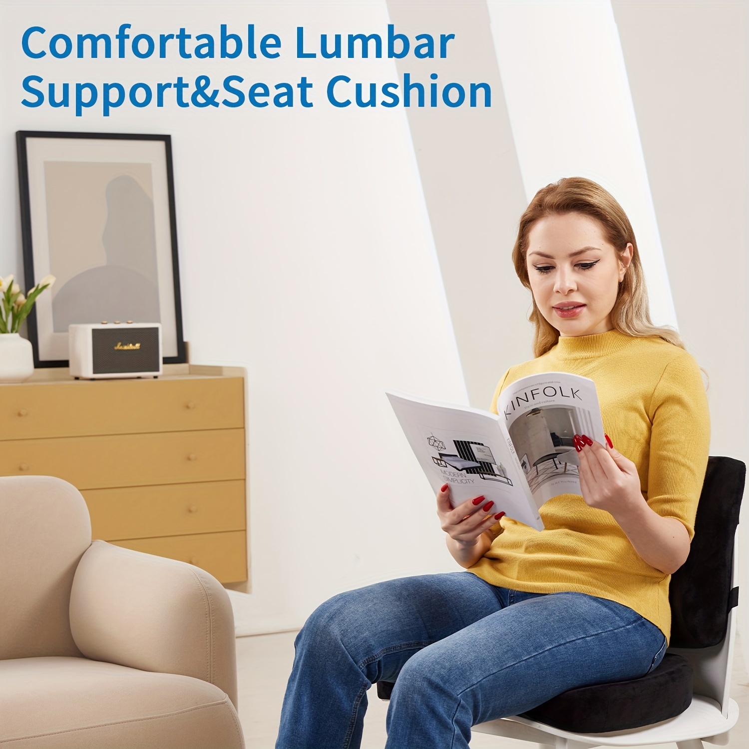 Back Support Ergonomic Cushion – Keeco
