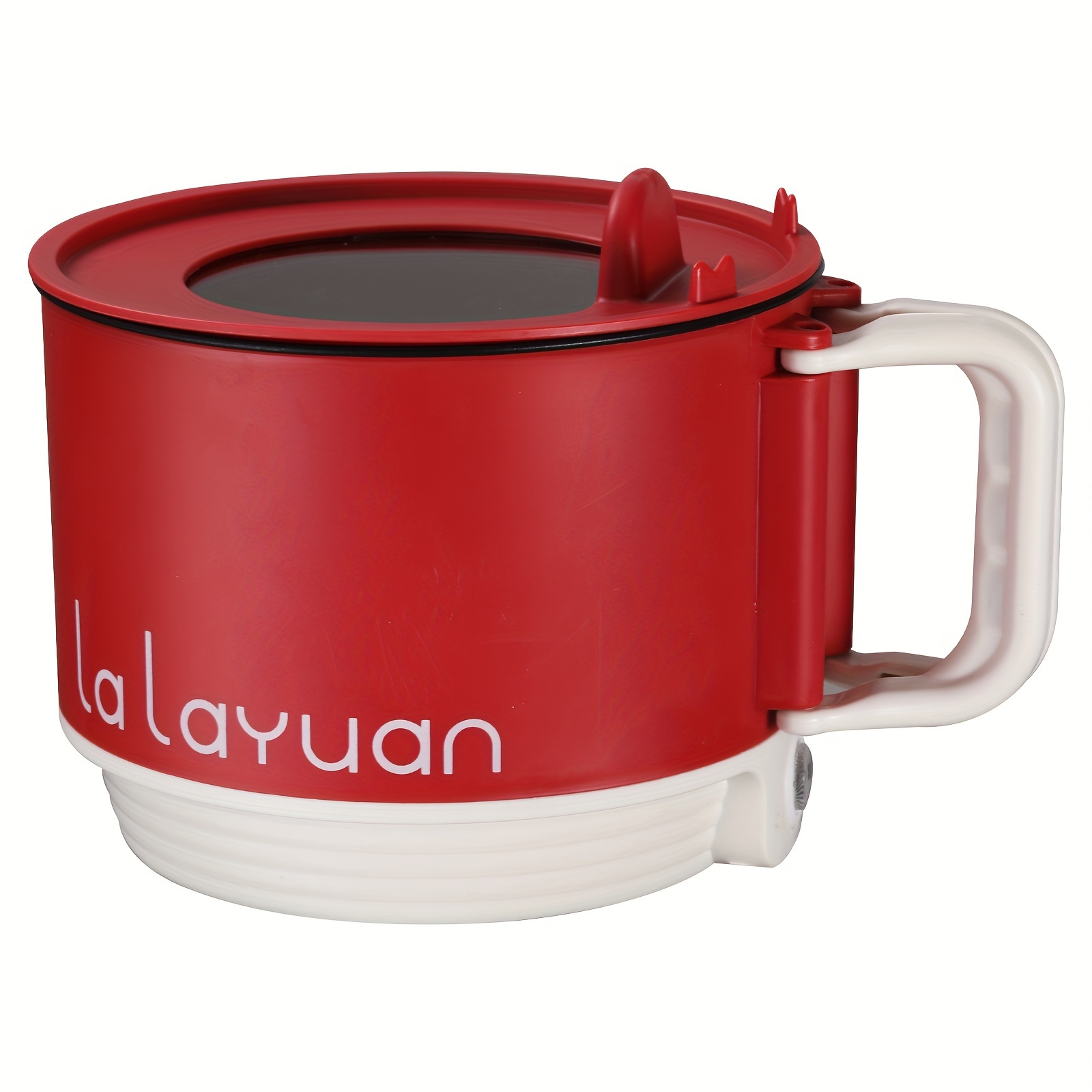 Topwit Olla eléctrica con vaporizador, olla antiadherente para ramen de 1.5  L, olla eléctrica para cocinar pasta, fideos, carne, huevo, olla – Yaxa  Colombia