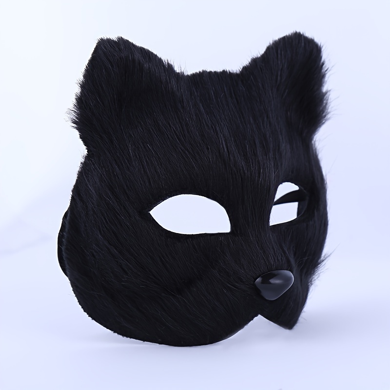 Masquerade Party Creative Animal Mask Male And Female Half - Temu