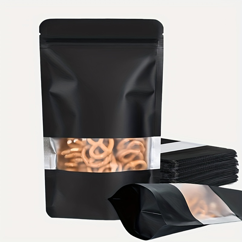 Resealable Mylar Bags Perfect For Snacks Grains Candy Cookie - Temu