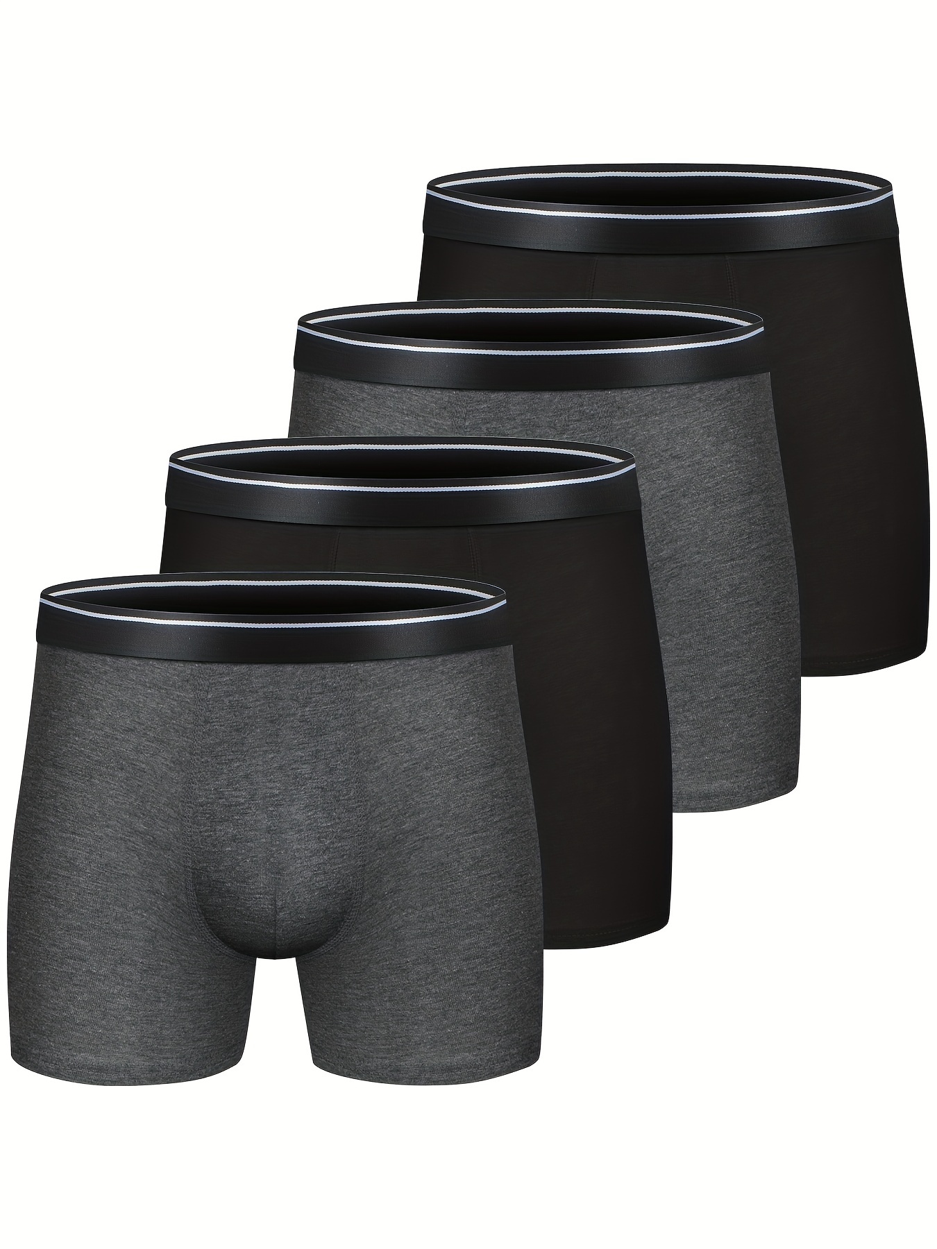 Underwear & Socks, Athletic Underwear Men Flyless Boxer Briefs For Men  Pack Of 4