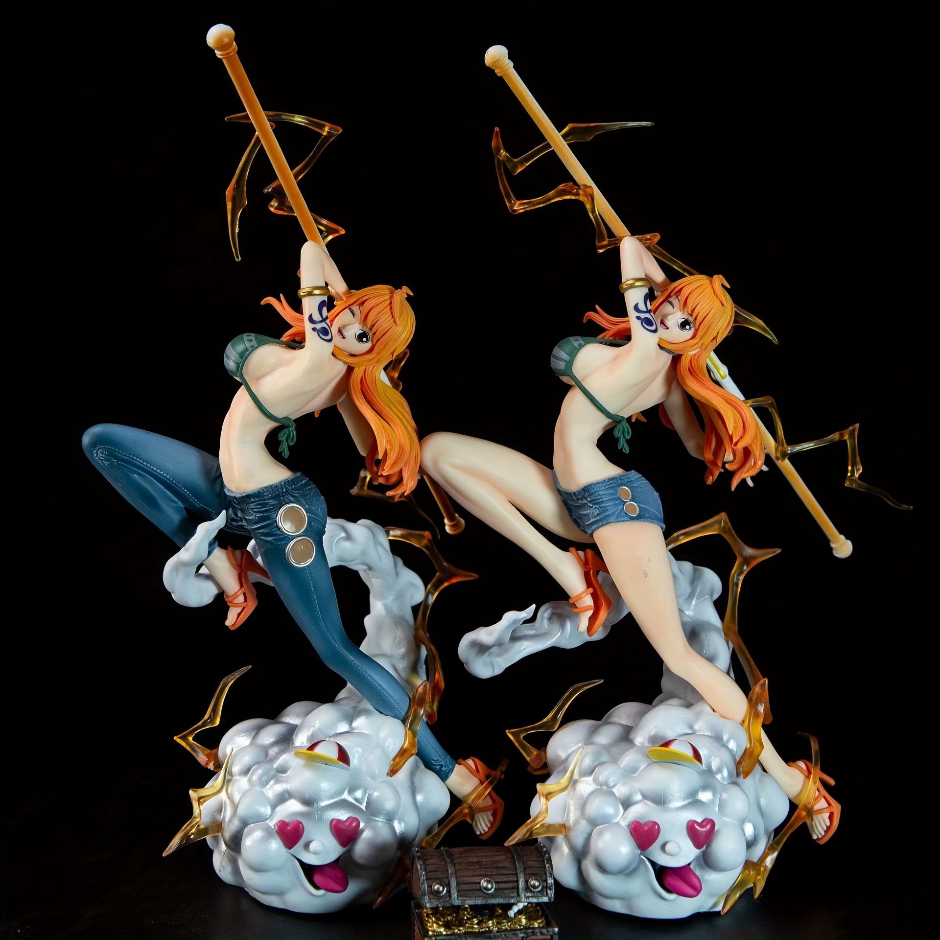 Figurine d'anime Kanako - Kanako Chest Shaking - 2 pièces - Modèle de  figurines anime - Version Q - Décoration de maison et de bureau - Cadeaux  pour