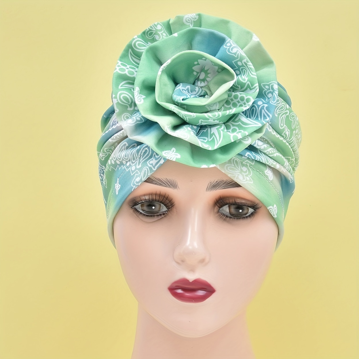 Elegant Green Headwrap with Floral Detail Amazon.com : Formery Emerald Green Crystal Headband, Bridal  main image 2