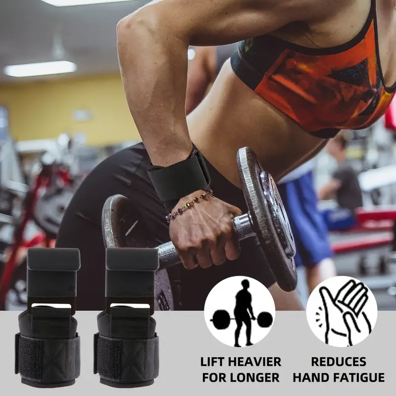Weight Lifting Grips with Wrist Straps Lifting Straps Workout Gloves Full  Palm Protection & Extra Grip for Training Bodybuilding Deadlift Gym Fitness