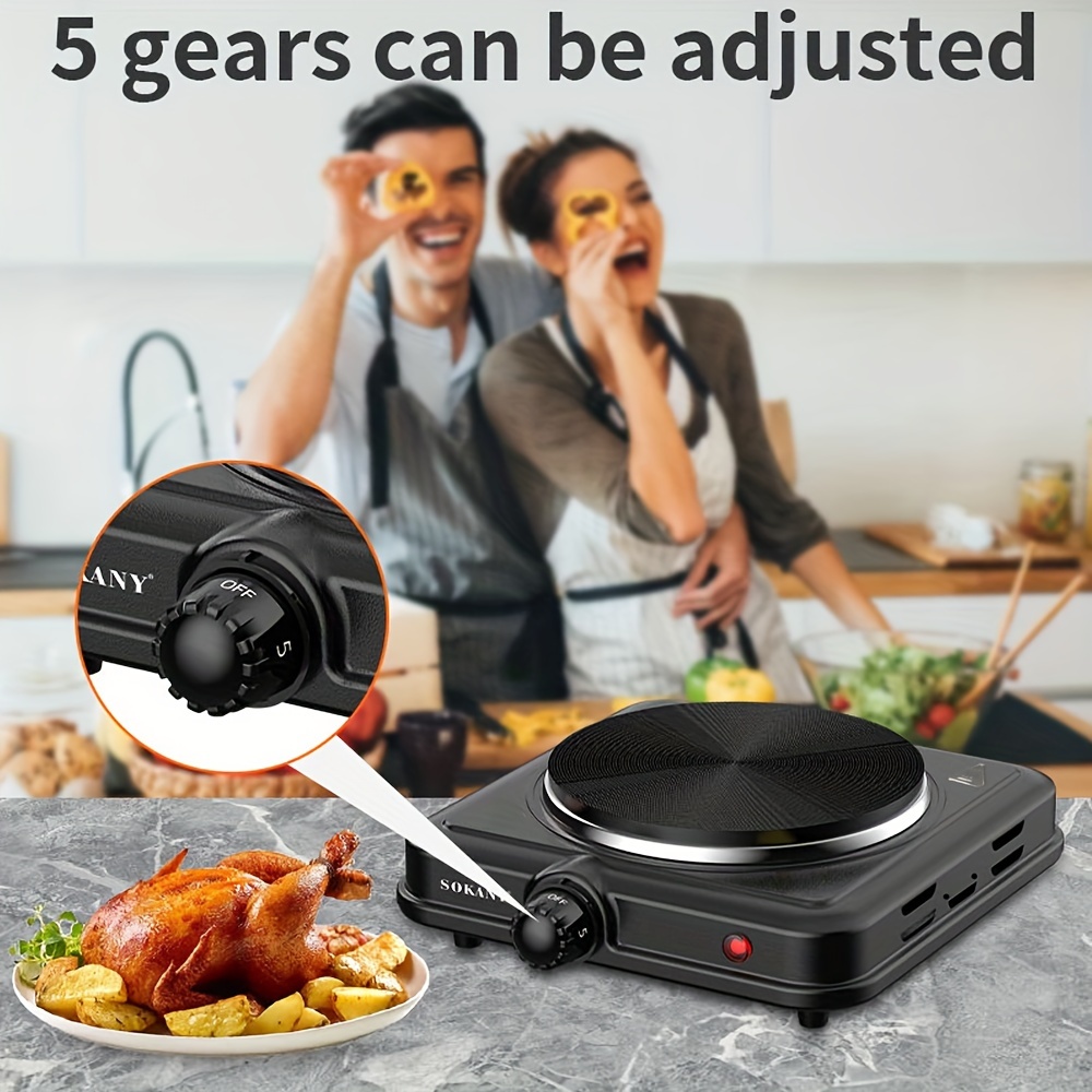 Portable Electric Stove Universal Experimental Electric Stove, Electric  Disc, 5-speed Adjustable Closed Electric Stove, Household Portable Tea Cooking  Electric Stove - Temu Mexico