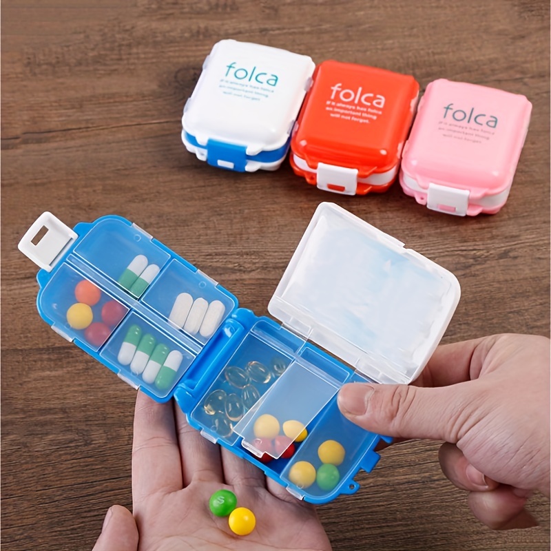 21 Grids Weekly Pill Organizer Moistureproof Daily Cute Pill Box
