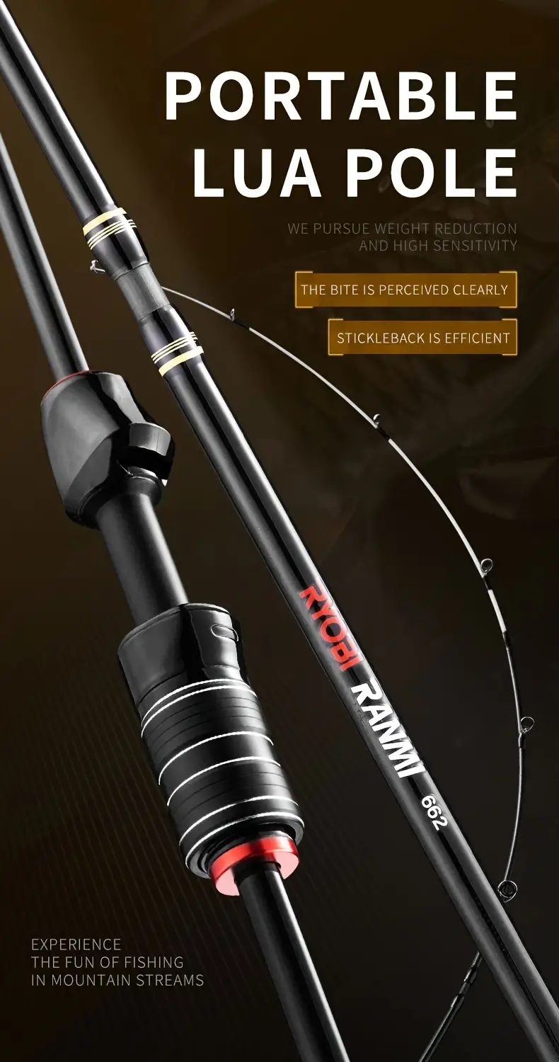 Portable Lure Fishing Rod Ultralight High Carbon - Temu United Kingdom