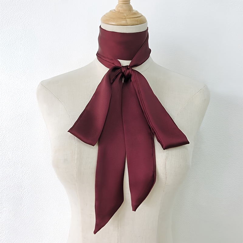 New Silky Twill Handbag Bag Handle Wrap Purse Neck Hair Ribbon Scarf UK