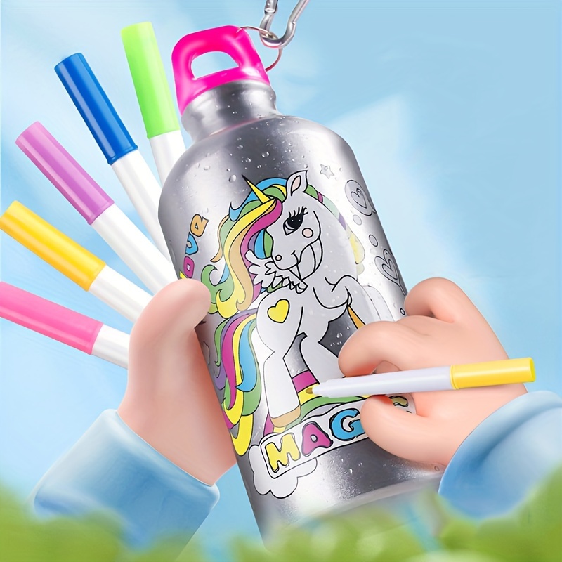  Gift for Girls, Decorate Your Own Water Bottle for