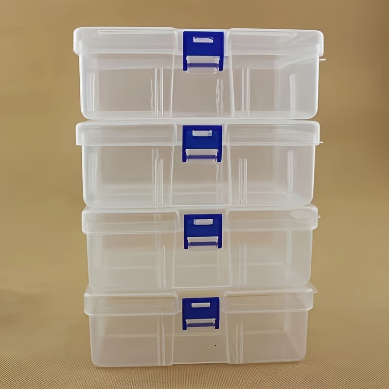400pcs Transparent Plastic Box Storage Collections Product Fishing
