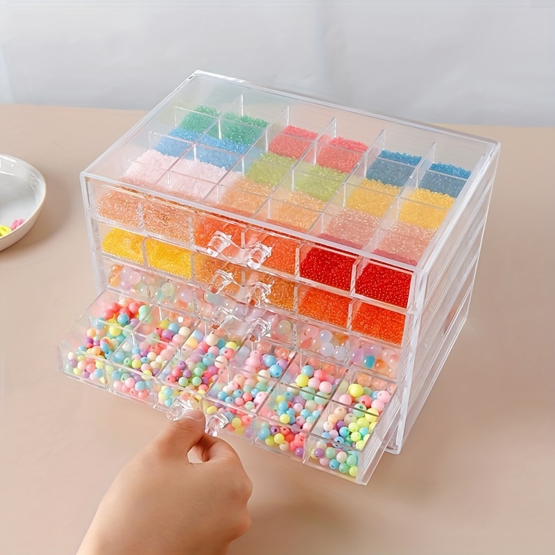 DIY : Homemade Beads Organiser Box • How to make Beads Box At Home