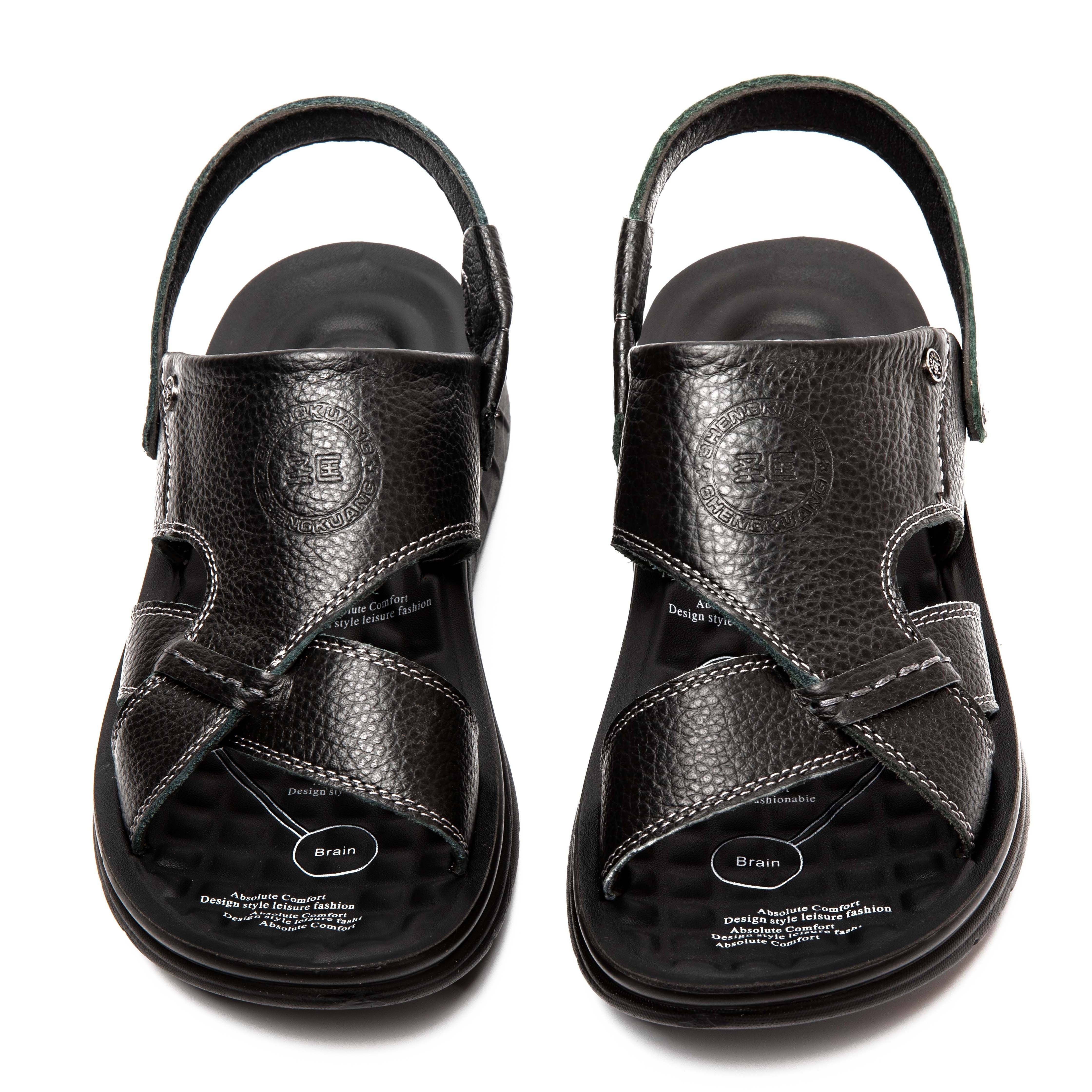 Hook & Loop, Breathable : Flat Sandals for Men : Nuu - 0533NuM – Jhuti