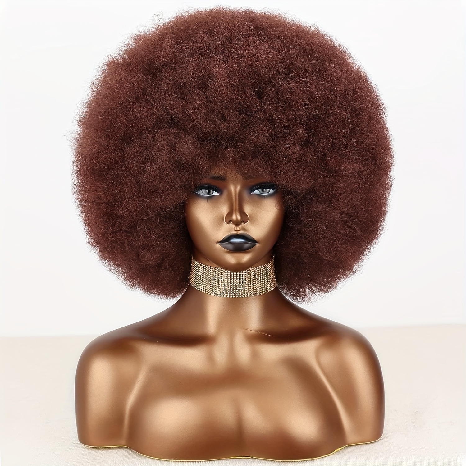 Blonde Afro Wigs Women Beige Blonde Curly Afro Wigs Large Temu