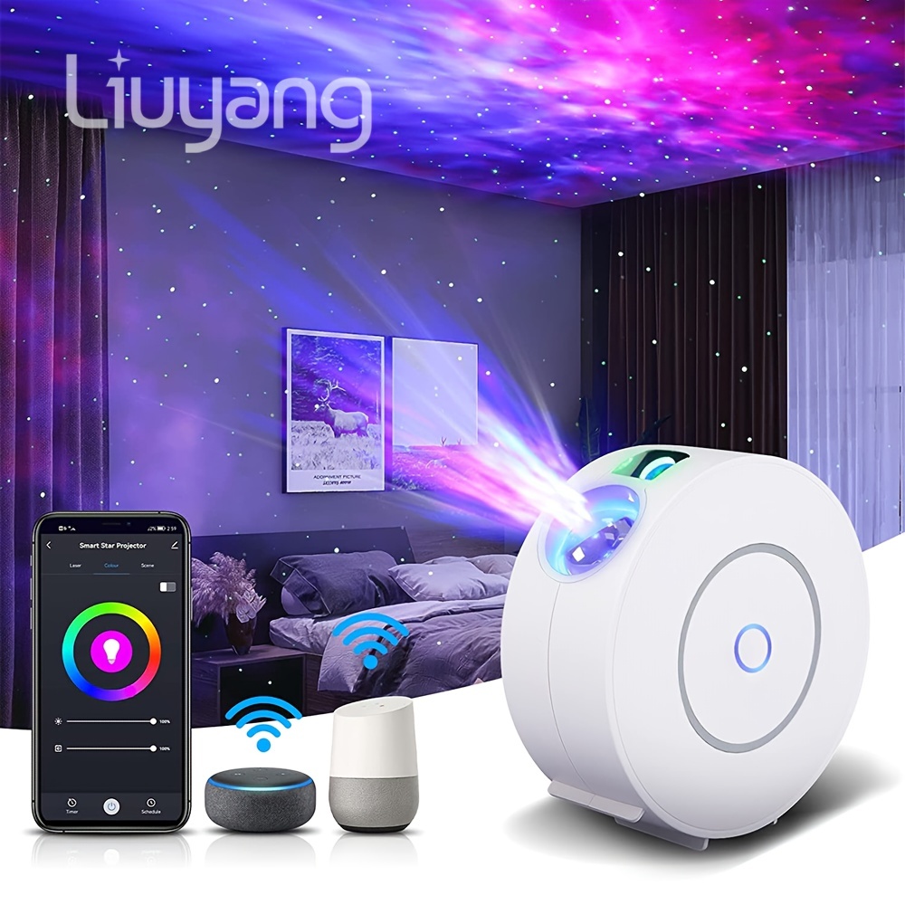 Liuyang Star Projector Galaxy Projektor Schlafzimmer Smart - Temu