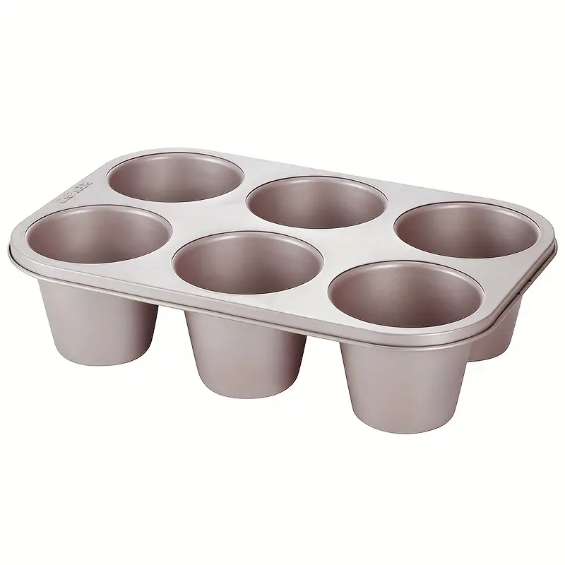 Chefmade 6 Cups Non stick Muffin Pan Jumbo Pan Cupcake Pan - Temu