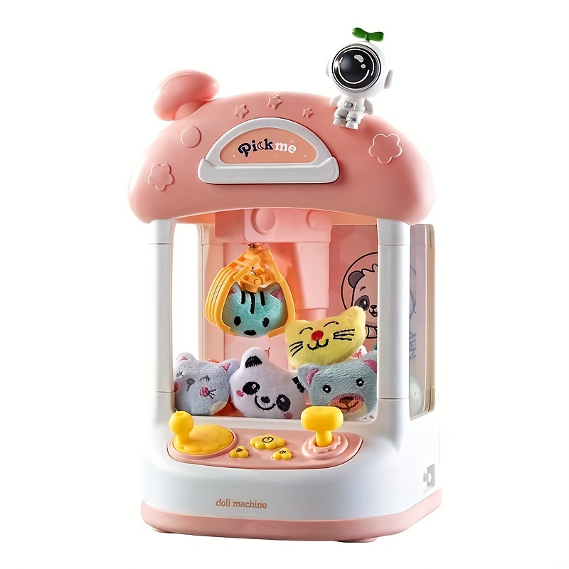 Candy Mini Claw Machine for Kids, Bear Toys for Girls 8-10