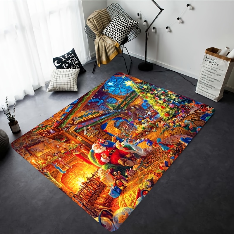 3d Stereoscopic Creative Living Room Decoration Carpet, Sofa Carpet, Tea  Table Mat, Office Full Of Large Area Anti Slip Floor Mats, Room Decor -  Temu Hungary