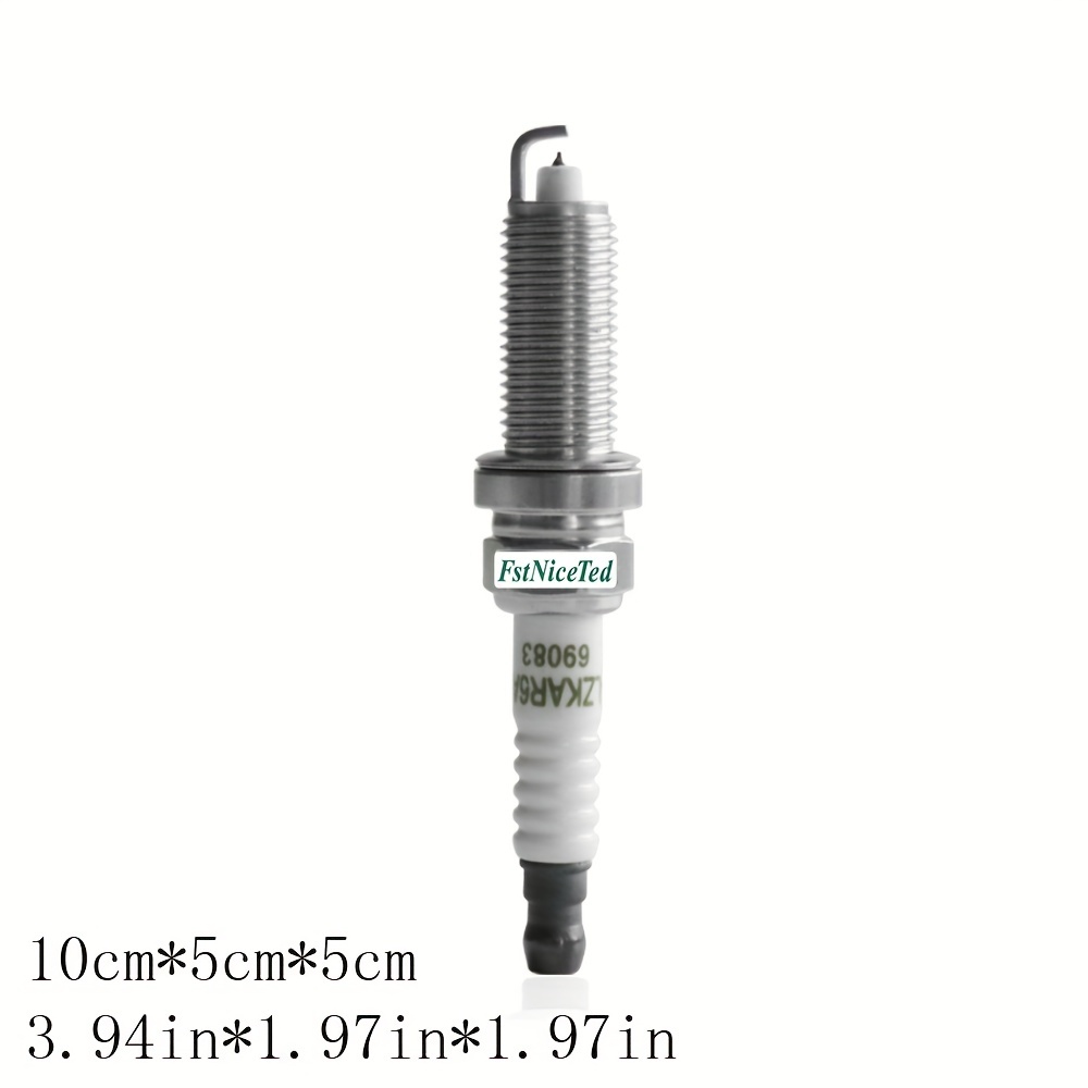 4 pezzi di candela all'iridio adatta per la nuova TIANA/VERSA/IDA/XUANYI/JUNYI sostituisce NGK6643 LZKAR6AP-11_voghion.com
