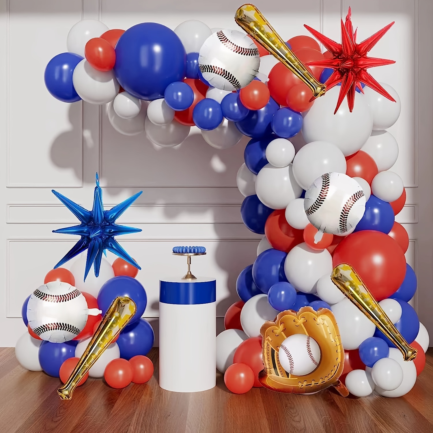 Juego Suministros Fiestas Globos Fútbol ​​accesorios Globos - Temu