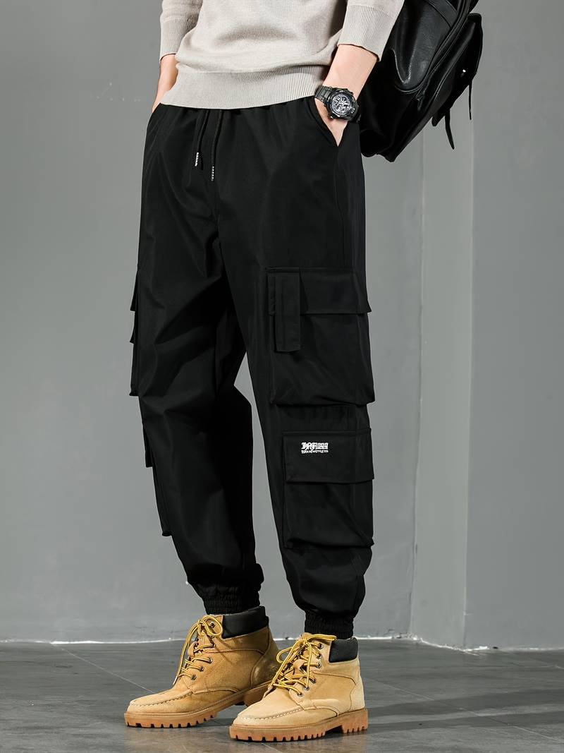 Men's Casual Trend Cargo Pants With Flap Pockets | High-quality ...