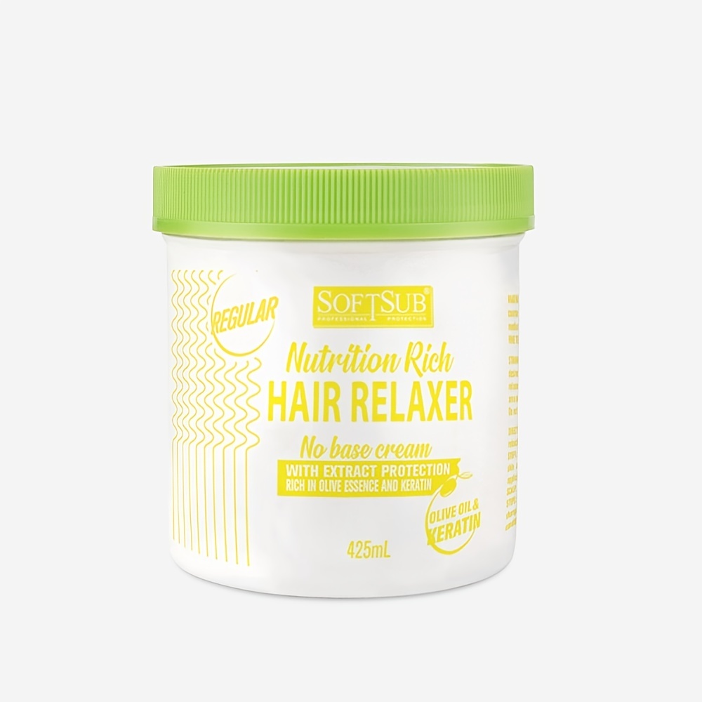 425ml Rich Hair Relaxer with Olive & Coconut Straightens & Conditions