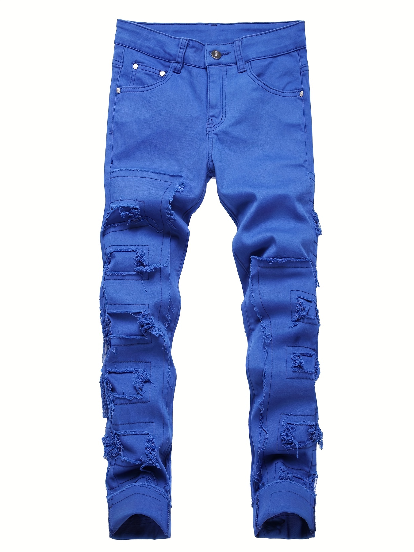 Jeans Toppe In Stile Urbano Bambini Pantaloni In Denim - Temu Switzerland