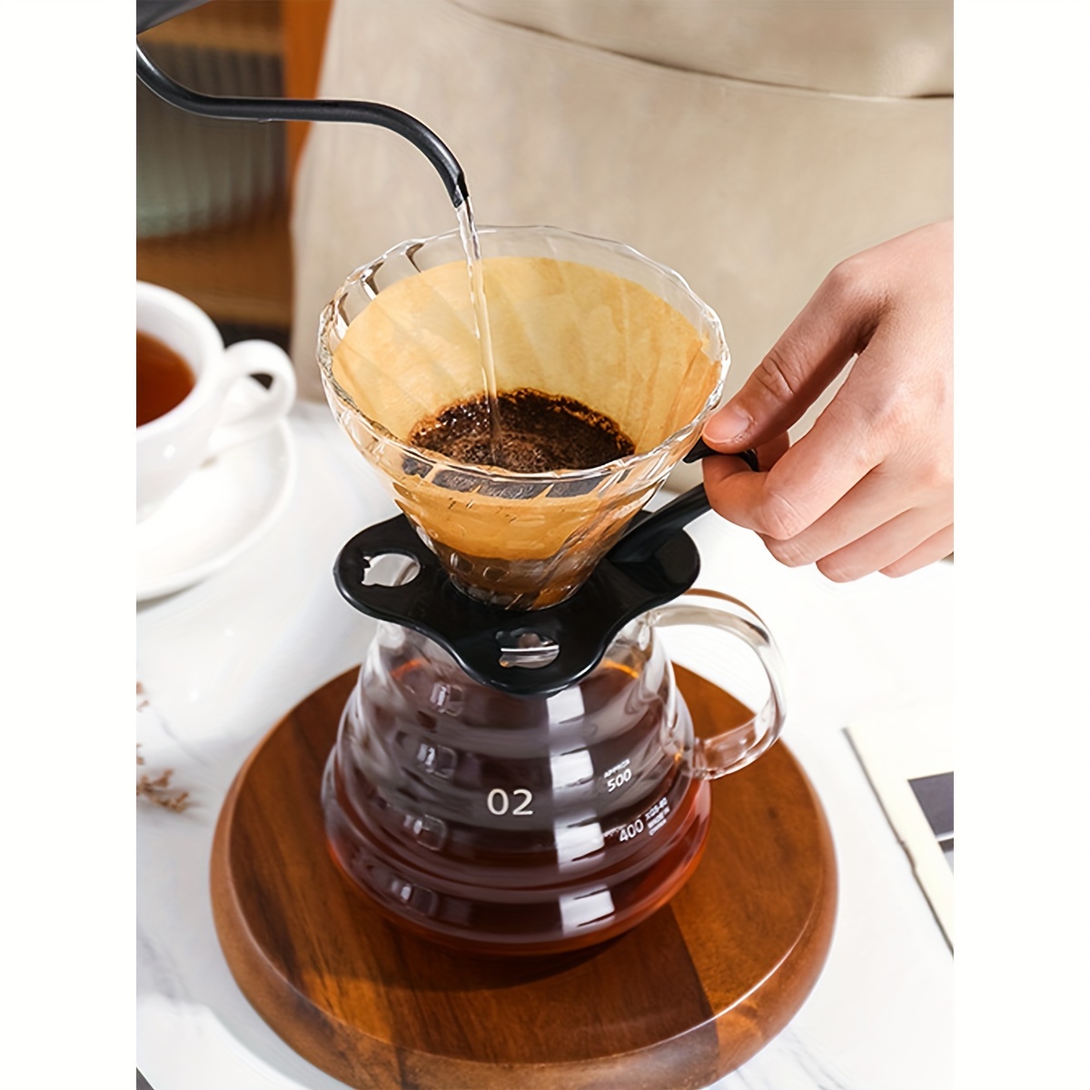 Coffee Pot Set Pour Coffee Starter Set Craft Coffee Maker - Temu