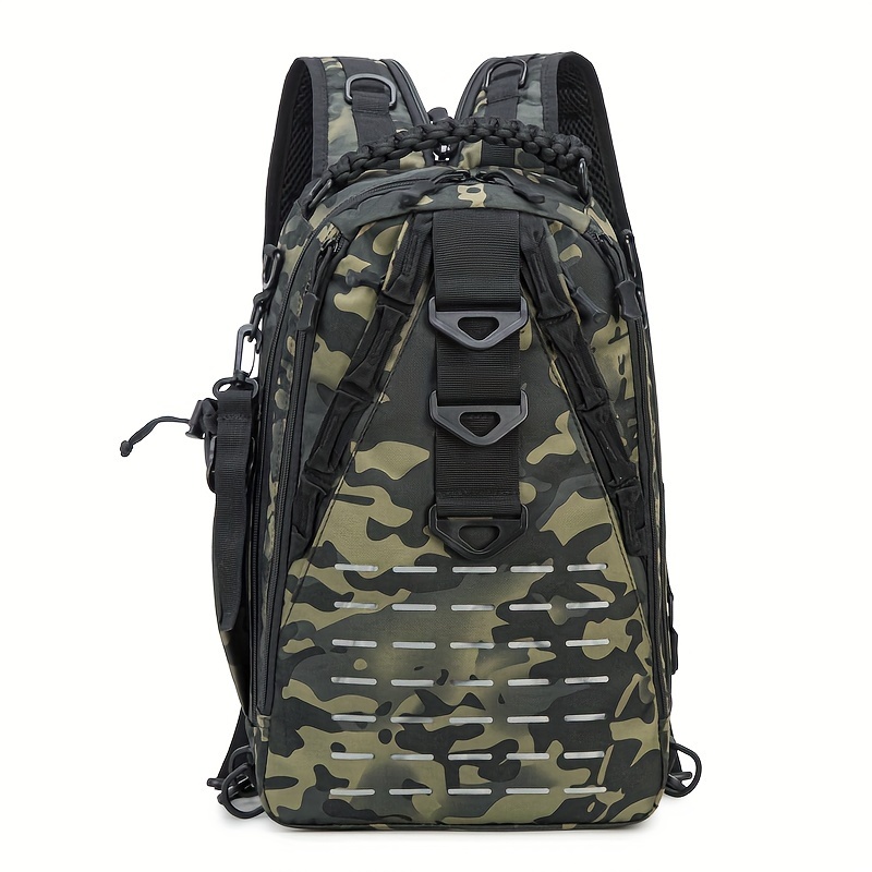 Men's Outdoor Backpack Multi functional Camouflage Backpack - Temu