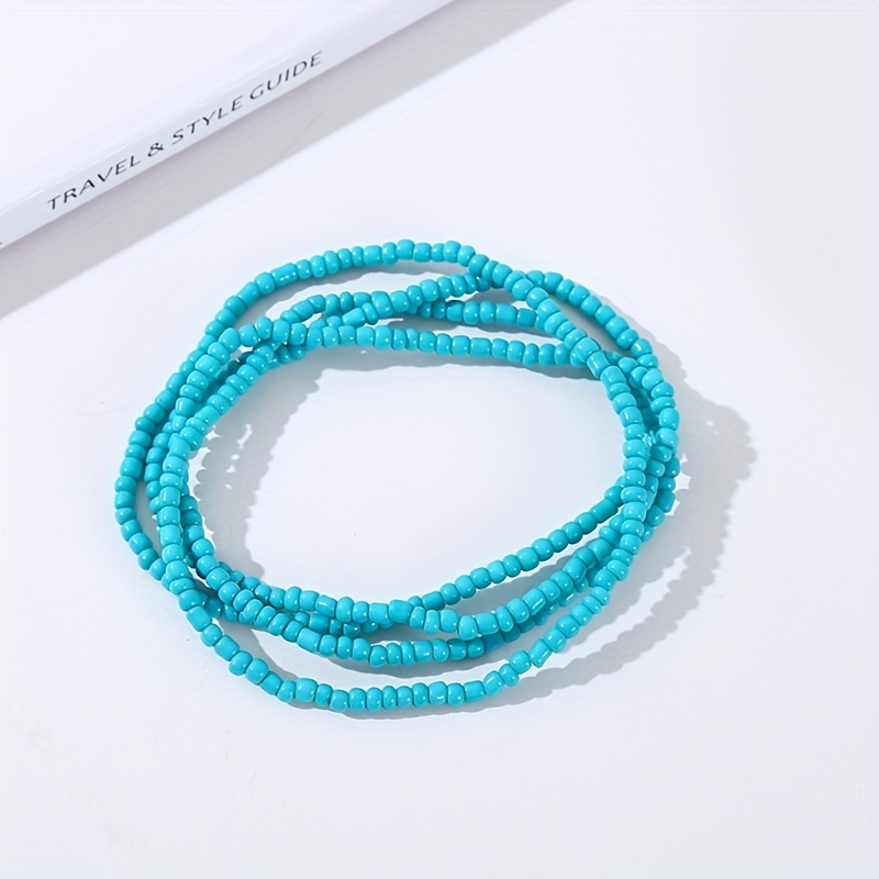 Colorful Beads Belly Chain Summer Body Jewelry