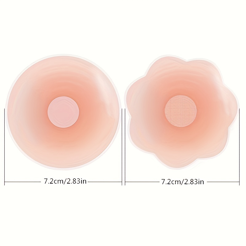 Pinkmpire Women Self Adhesive Silicone Strapless Invisible