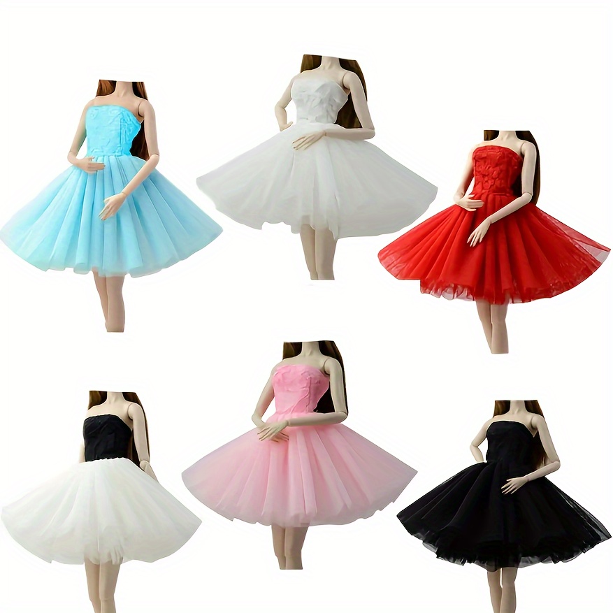1 Vestido Muñeca Falda Baile Ballet Minifalda Ropa Moda - Temu