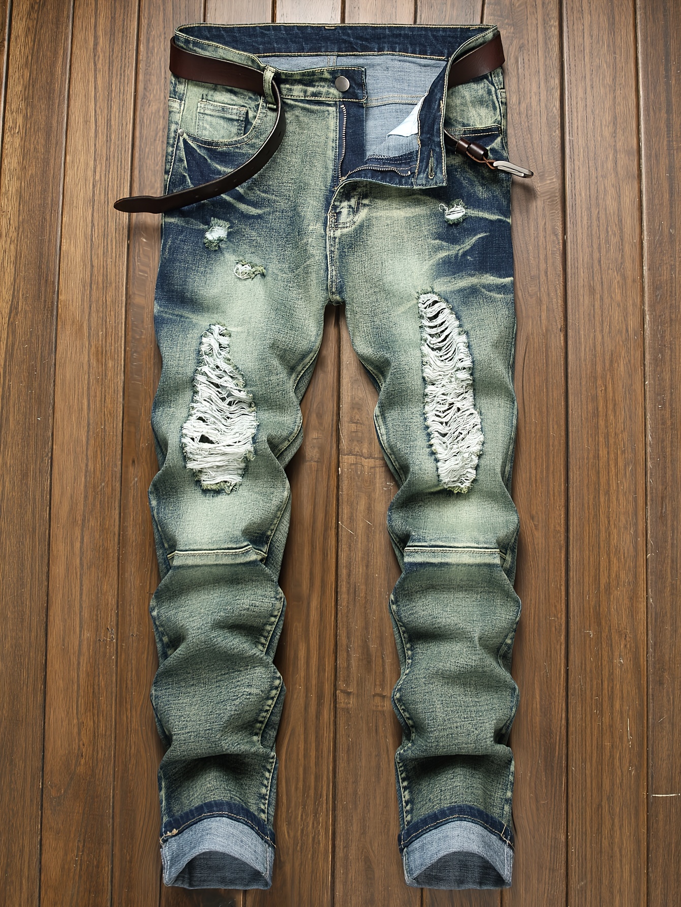 Green Jeans - Temu