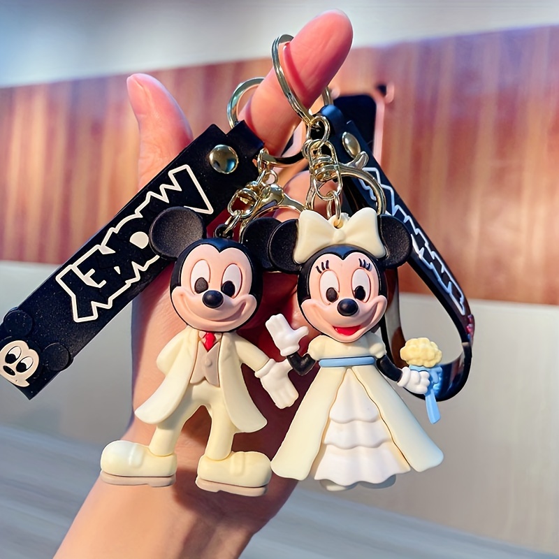 Keychains Mickey Mouse Dolls, Mickey Minnie Keychains