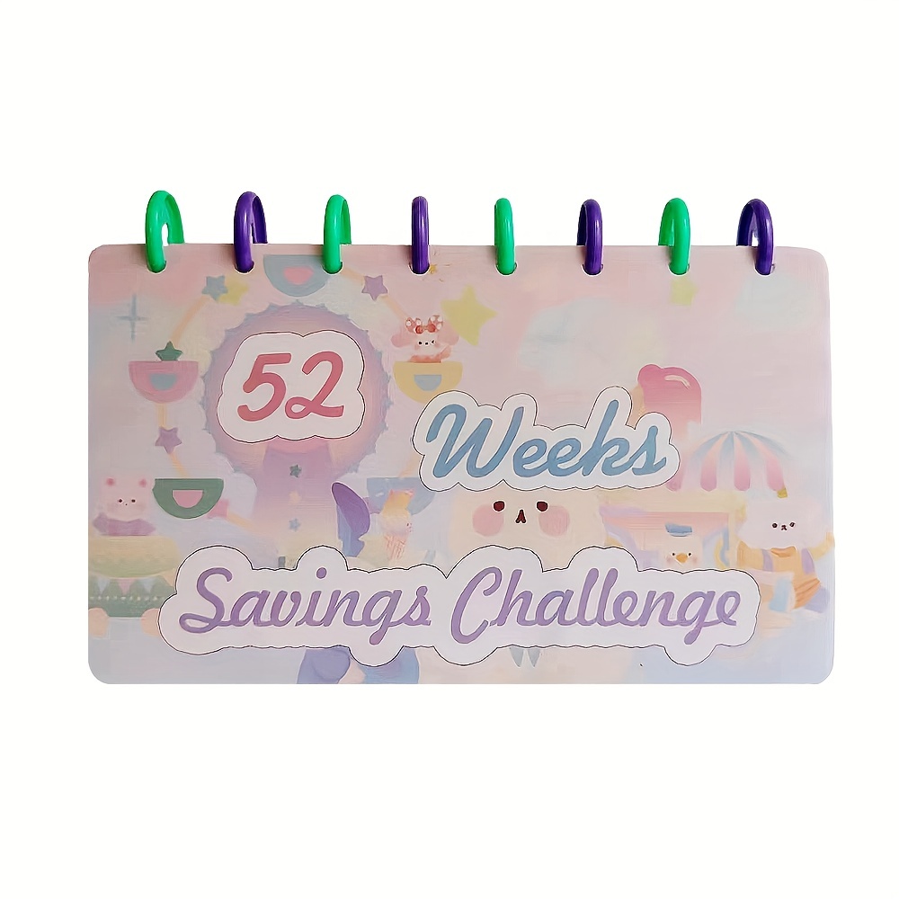 Savings Binder 52 Week Savings Challenge Couple Brother 52 Weeks