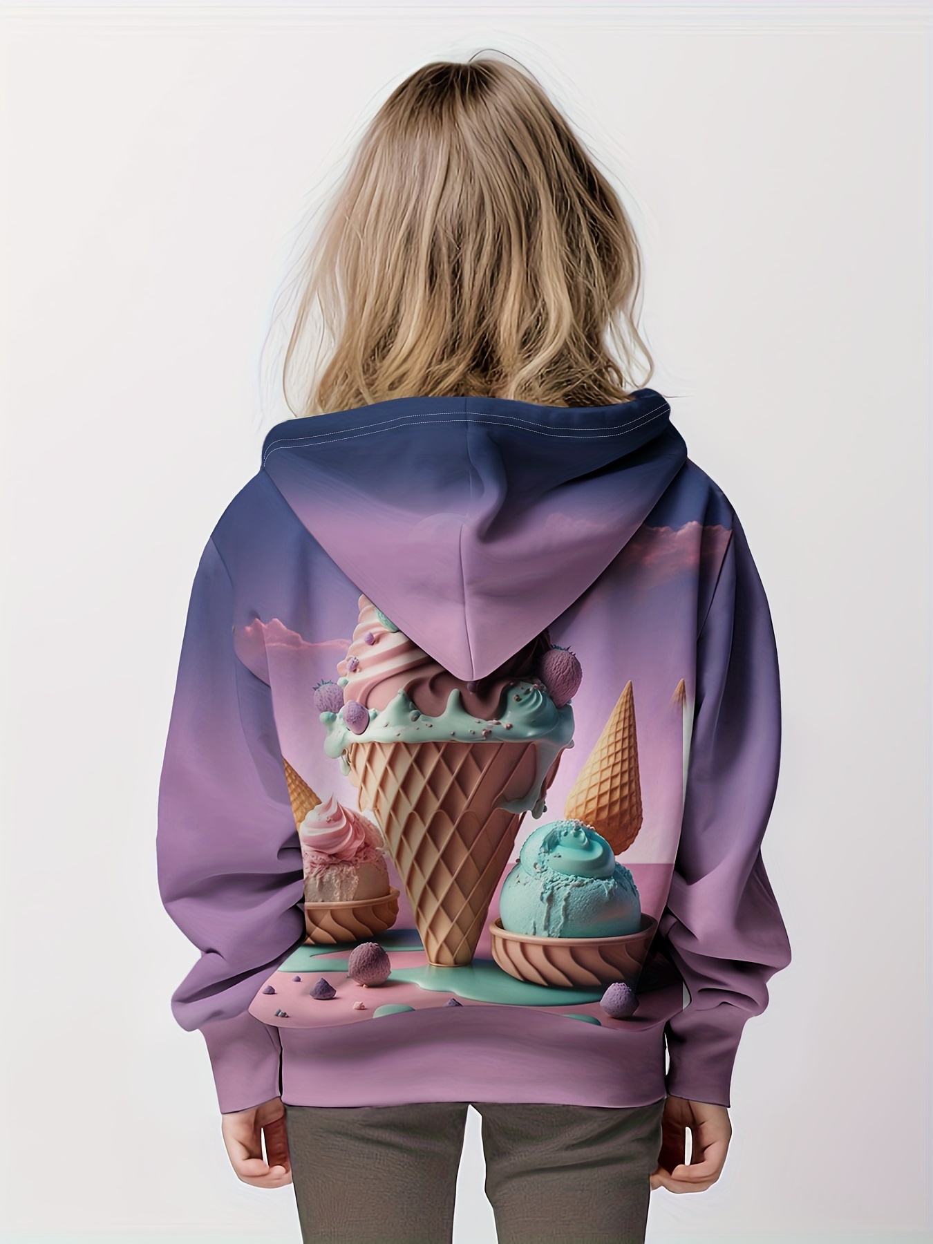 Ice cream cone hoodie best sale