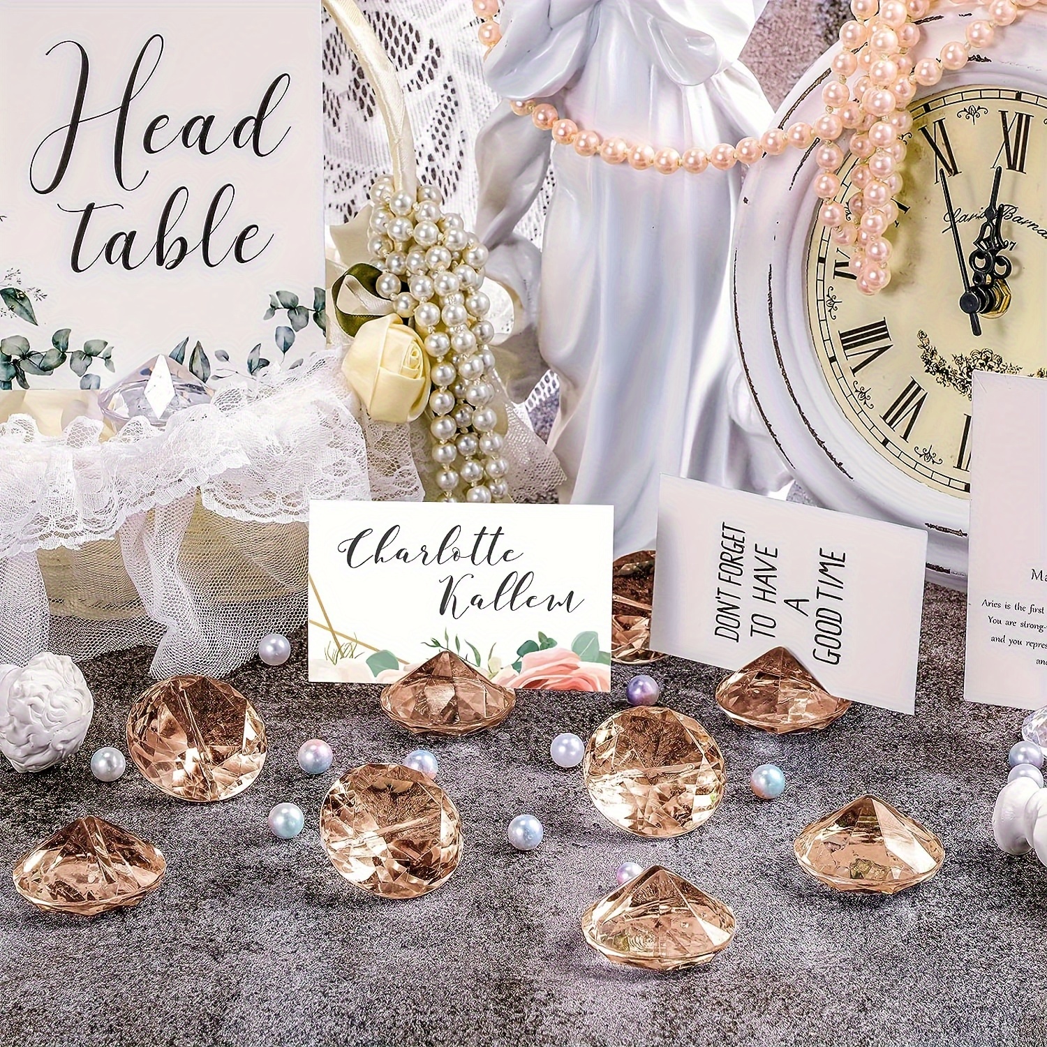 DOSSIER DE NOTES Porte-numéro Table Mariage Porte-photo Pour Bureau EUR