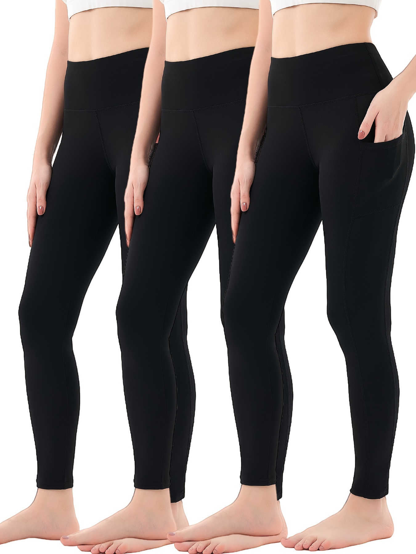 Leggings Women's Leggings high Waist Gathered Women's Sports Pants Fitness  Sports Women's Leggings, Leggings, Women's Clothing (Color : 03Tights  Black, Size : L) : : Clothing, Shoes & Accessories