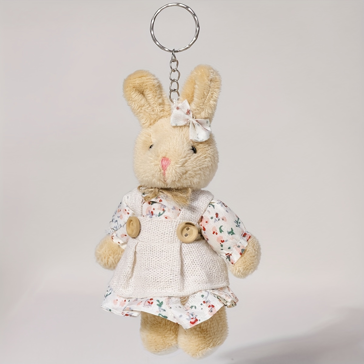 Cartoon Cute Resin Rabbit Keychain Love Letter Animal Bunny Doll Car Key  Chain Women Girl Bag Charm Pendant Key Chains Gifts